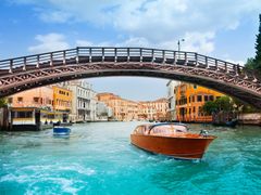 Italy, Venice, Water Taxi