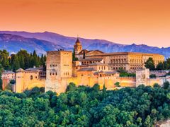 Spain, Granada, Alhambra