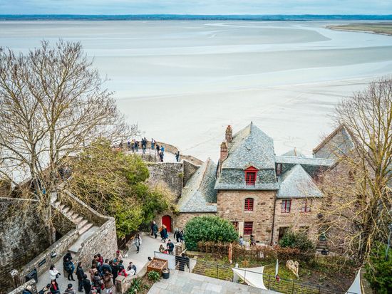 モンサンミッシェル島内2