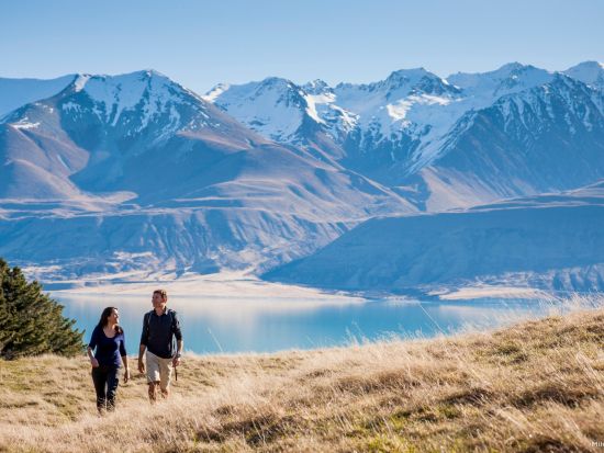 世界遺産マウントクック1泊2日宿泊ツアー　国立公園内にある人気ホテル「ハーミテージホテル」滞在＜朝・夕食付／英語／発着地選択可／Gray Line社＞