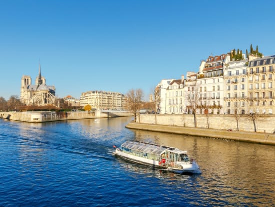 France, Paris, Seine River, cruise