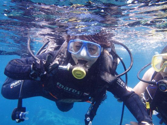 体験ダイビング 初島 1.5時間で水中世界を楽しむ！スケジュールをアレンジしやすい現地集合・解散＜ビーチ／1ダイブ＞by マリンボー 