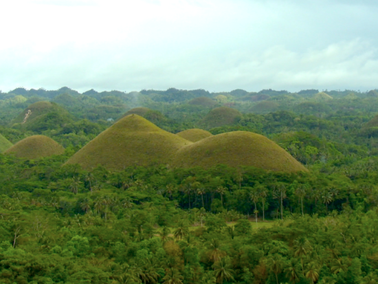 ボホール島日帰り観光ツアー ホワイトサンズビーチ＆メガネザル　チョコレートヒルズ満喫プランならバギー体験可！＜送迎／日本語ガイド／リバークルーズランチ／セブ発＞