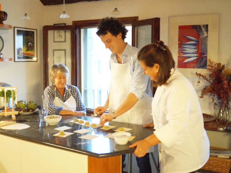 Italy, Venice, Cooking class