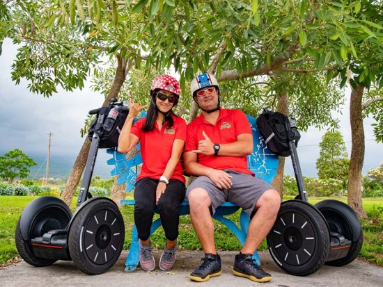 ハワイ島　セグウェイで巡るカイルア・コナ名所散策ツアー！サンセットプランあり＜英語ガイド＞