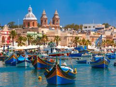 Malta_Marsaxlokk_Luzzu_Boats_Harbor