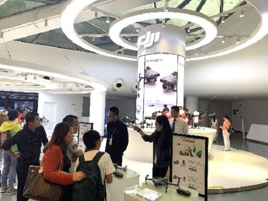 0620 世界最大ドローン会社 DJI ショールーム