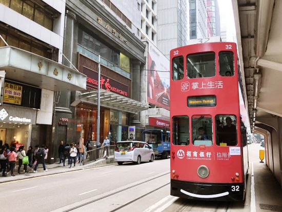 列車で行く！香港オールドセントラル食べ歩きツアー＜日本語ガイド／朝食付／往復列車チケット込／広州発着＞