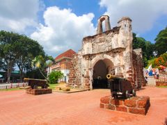 Malaysia Melaka Malacca A Famosa Fort