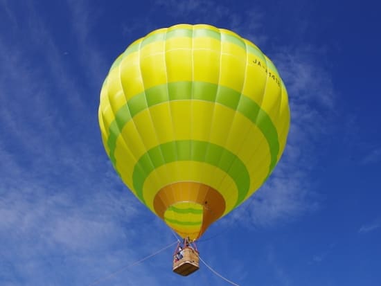 熱気球体験 ニセコ連峰の絶景を空から満喫！乗った人しか味わえない北海道の壮大な景色を堪能♪＜6月1日〜9月30日／早朝or夕方／ニセコ＞ 