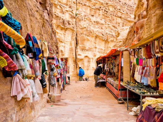 ヨルダンの2大世界遺産を日帰りで巡る！ ペトラ遺跡＆ワディラム観光ツアー＜貸切／英語／アンマン発／ランチ付きorラクダ乗り体験付きプランあり＞