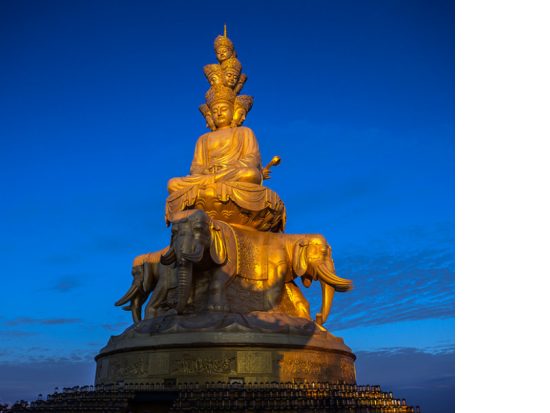 【貸切チャーター】世界遺産成都楽山大仏・峨眉山1泊2日観光ツアー★4つ星ホテル滞在で快適！＜日本語ガイド／成都発＞