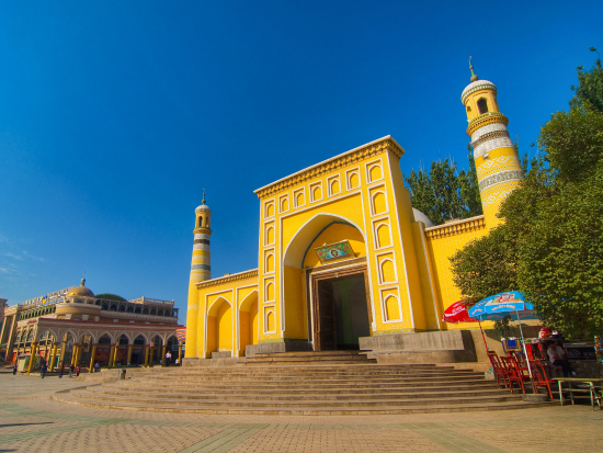 最果ての地カシュガル！寺院＋ユスフ・ハズ・ジャジェブ墓＋旧市街 1日ツアー＜専用車＋日本語ガイド／昼食付／カシュガル発＞