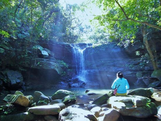 【ベストプライス】西表島キャニオニング（5～10月）または滝トレッキング（11～4月）＋選べる竹富島観光ツアー＜指定ホテル送迎選択可／石垣島発＞