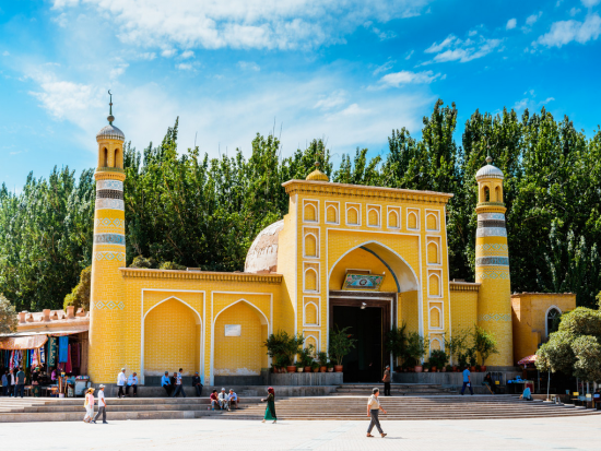 最果ての地カシュガル！寺院＋ユスフ・ハズ・ジャジェブ墓＋旧市街 1日ツアー＜専用車＋日本語ガイド／昼食付／カシュガル発＞