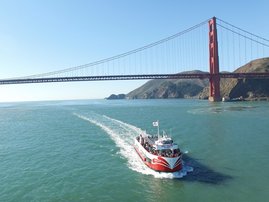 サンフランシスコ湾 遊覧クルーズ　アルカトラズ島＆ゴールデンゲートブリッジ＆ベイブリッジ ＜クルーズ90分／日本語オーディオガイド＞