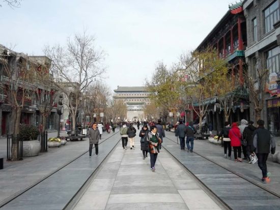 北京の大通り散策ナイトツアー！前門大街＋大柵欄＋鮮魚口＋楊梅竹斜街＜日本語ガイド／夕方発＞