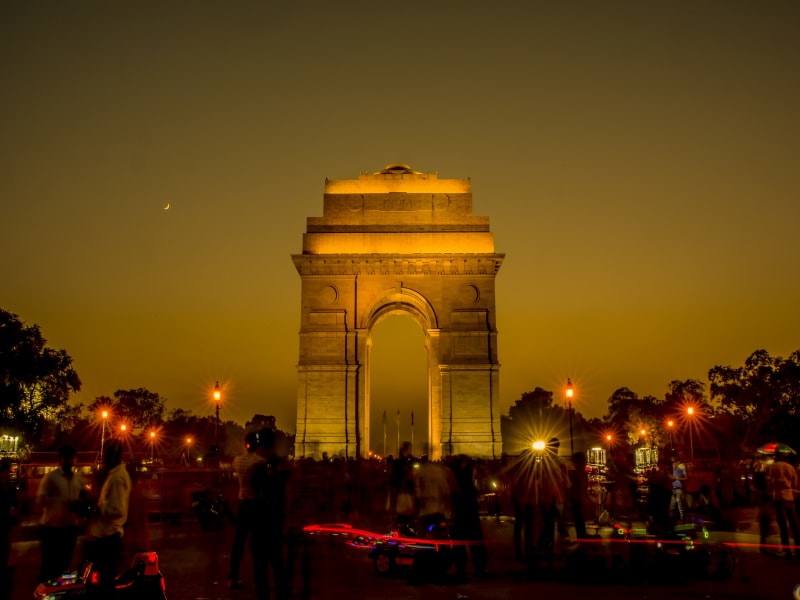 India_Delhi_India Gate Night