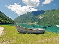 Italy, Lake of Santa Croce
