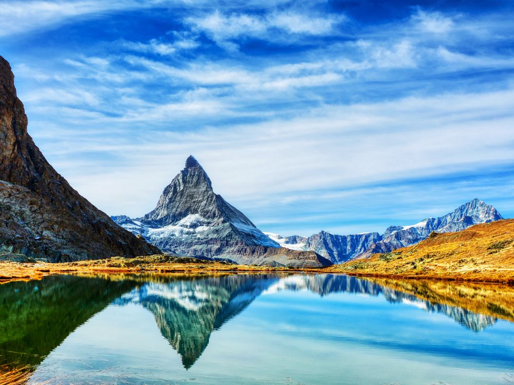 Switzerland_Zermatt_Riffelsee_Mirror of Matterhorn_shutterstock_1212502099