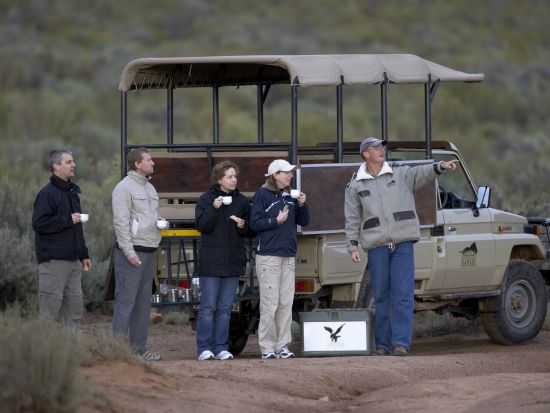 アキラ私営動物保護区 日帰りサファリ体験ツアー ＜混載／昼食付／英語／ケープタウン発＞
