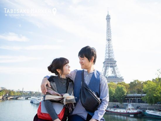 写真で残すパリ観光☆家族旅行・学生旅行・女子旅・カップルにおすすめ！私服でカジュアルフォト＜日本人カメラマン同行＞ 