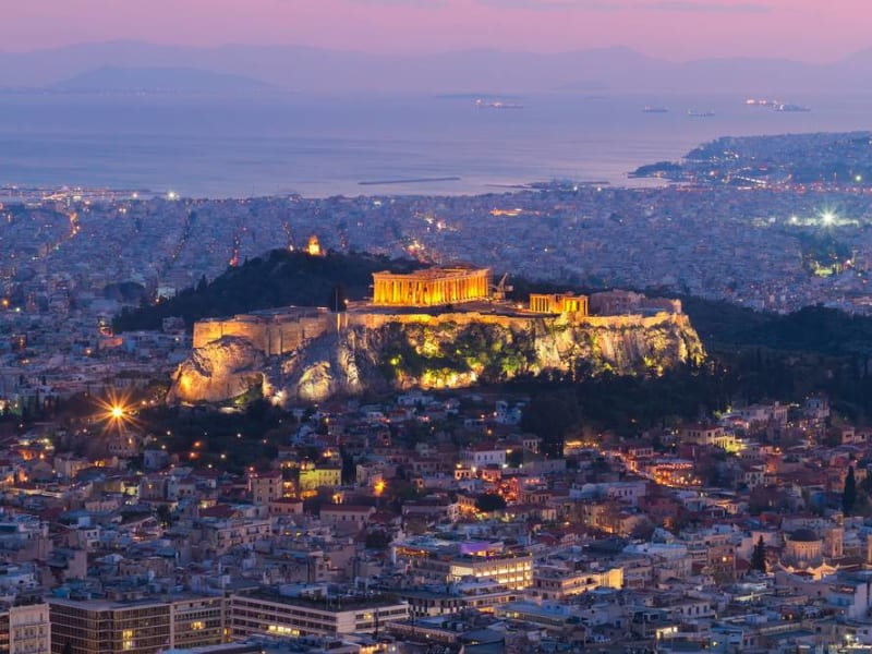 Greece, Athens by Night Walking Tour