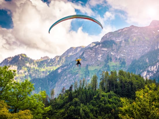 Switzerland_Interlaken_Tandem Paragliding