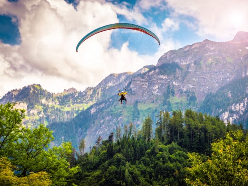 Switzerland_Interlaken_Tandem Paragliding