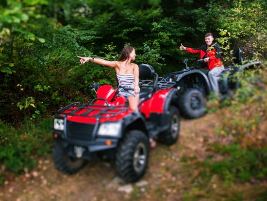 【クラビ発】ラフティング＋象トレッキング or ATV体験 日帰りアドベンチャーツアー＜送迎付／英語ガイド＞