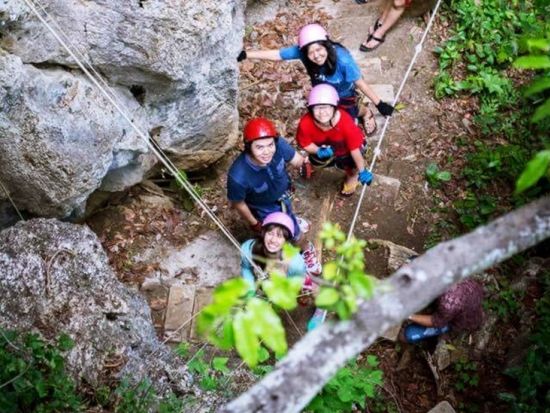 【クラビ発】ジップライン アドベンチャーツアー＜午前 or 午後／送迎付／英語ガイド＞