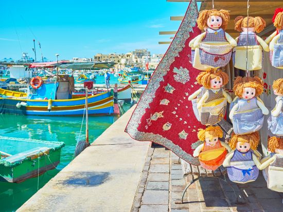 マルサシュロック＆青の洞門（ブルーグロット）半日ツアー！＜送迎付／英語／日曜催行／マルタ島発＞by マルタラマ