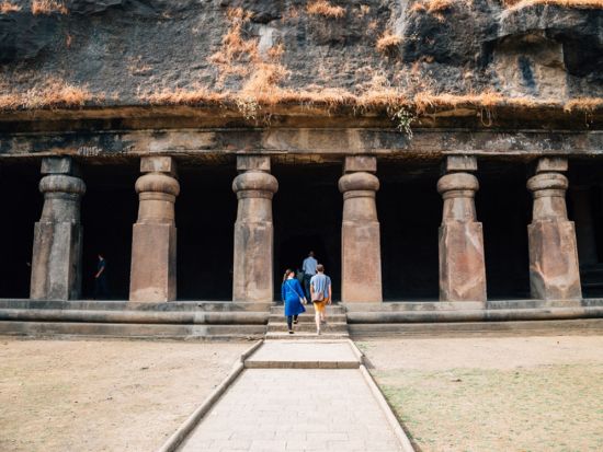 【プライベート】エレファンタ島半日観光ツアー＜日本語ガイド／午前／ムンバイ発＞