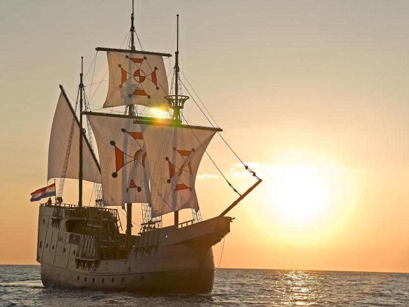 Dubrovnik, Ship, Sunset cruise