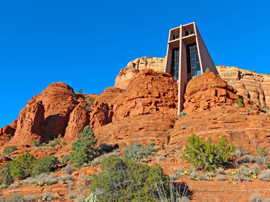 セドナ 4大ボルテックス半日観光ツアー　ベルロック＆ボイトンキャニオン＆カセドラルロック＆エアポートメサ ＜日本語ガイド＞