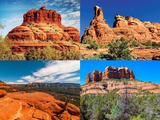 セドナ 4大ボルテックス半日観光ツアー　ベルロック＆ボイトンキャニオン＆カセドラルロック＆エアポートメサ ＜日本語ガイド＞