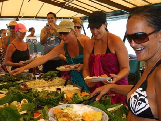 アイツタキ島1日観光ツアー　ラグーンクルーズ＆シュノーケリング体験あり＜昼食付き／英語ガイド＞