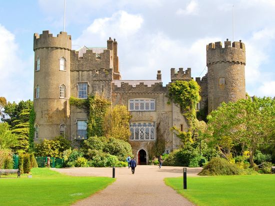 Malahide castle, dublin, ireland