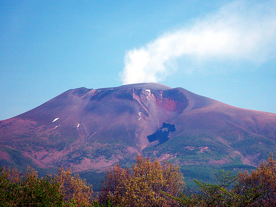 浅間山秋