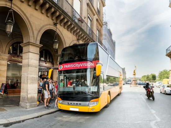 エッフェル塔 優先入場（第2展望台または第3展望台）＋パリ車窓観光ツアー＜日本語オーディオガイド付＞by ParisCityVision