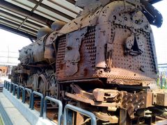 Rusted train at Imjingak