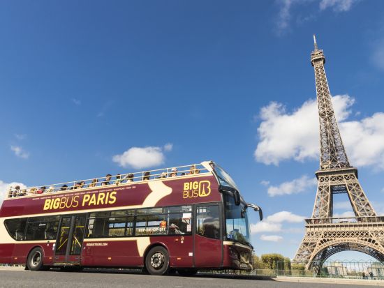 パリ 乗り降り自由バス　チケット事前予約 ＜英語オーディオガイド＞*当日予約OK