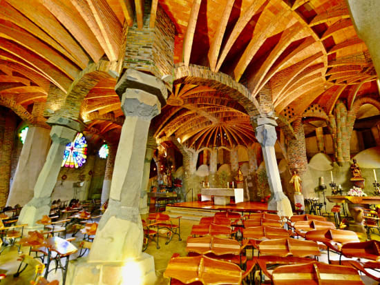 Spain, Barcelona, Colonia Guell