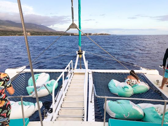 サンセットディナーセーリング 　シーマウイⅢ号　生演奏プランもご用意＜夕食ビュッフェ・飲み放題付き／カアナパリビーチ発＞by シー・マウイ