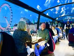 London Eye, Westminster Bridge. Dinner