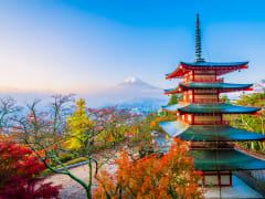 Japan_Yamanashi_chureito pagoda_autumn_fall_shutterstock_1270105807