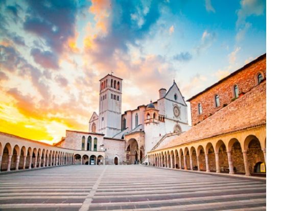 世界遺産アッシジ＋天空の街オルヴィエート1日ツアー 昼食付き＜日本語or英語ガイド／混載／ローマ発＞by GREEN LINE TOURS