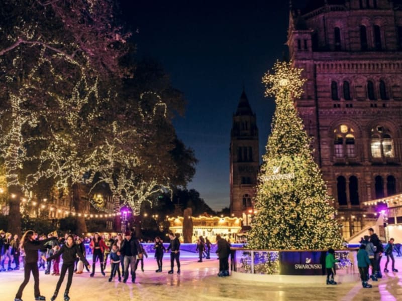London Natural History Museum Ice Rink