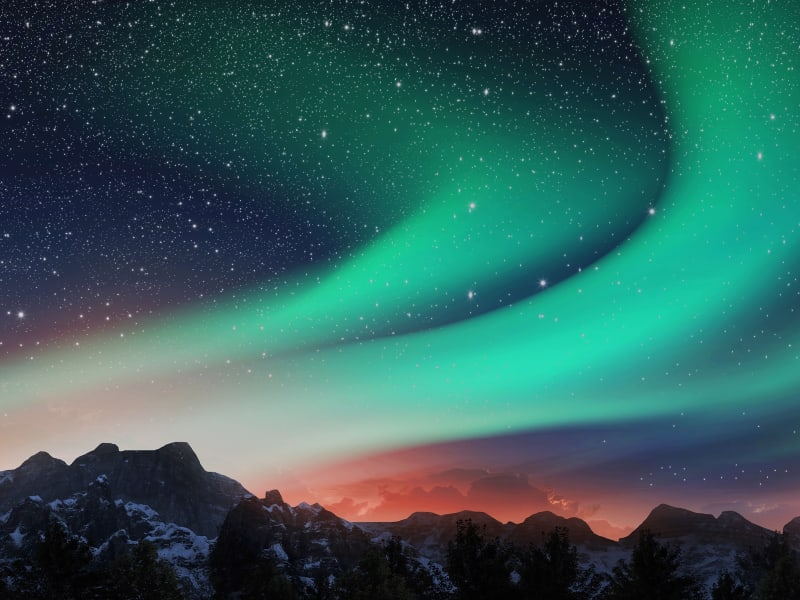 iceland, aurora borealis, northern lights