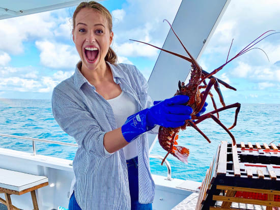 Rottnest Cruises - lobster catch (4)